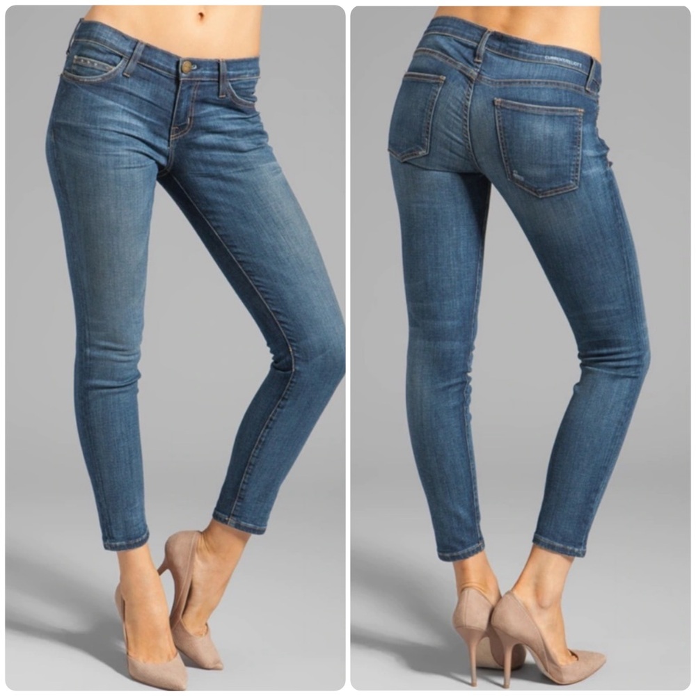Current Elliott Stiletto Skinny Jeans Townie Wash
